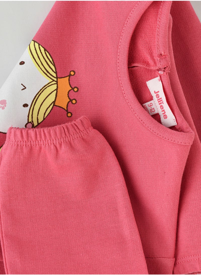Jelliene Girls' Fairy Print Sweatshirt  - Image 4