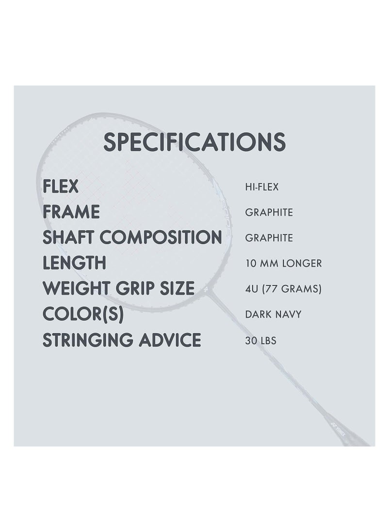 Yonex - YONEX AstroxLite 27i Graphite Strung Badminton Racket | Racket Cover | 77gms | 30lbs String Tension - Image 1