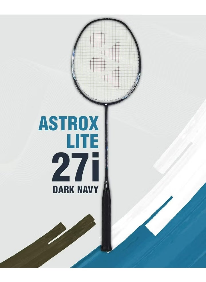 يونيكس مضرب كرة الريشة أستروكس لايت 27i جرافيت مشدود | مع غطاء للمضرب | الوزن 77 جرامًا | توتر خيوط حتى 30 رطلاً | أداء على مستوى احترافي - Image 2