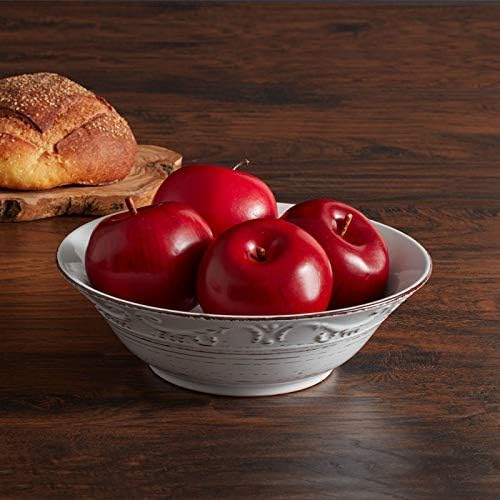 Pfaltzgraff Trellis Serve Bowl 9 White - Image 4