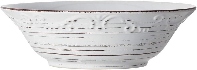 Pfaltzgraff Trellis Serve Bowl 9 White - Image 1