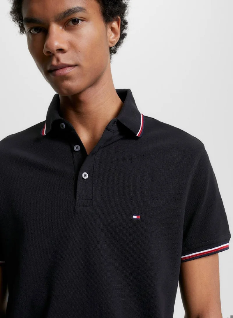 TOMMY HILFIGER 1985 Collection Tipped Slim Fit Polo