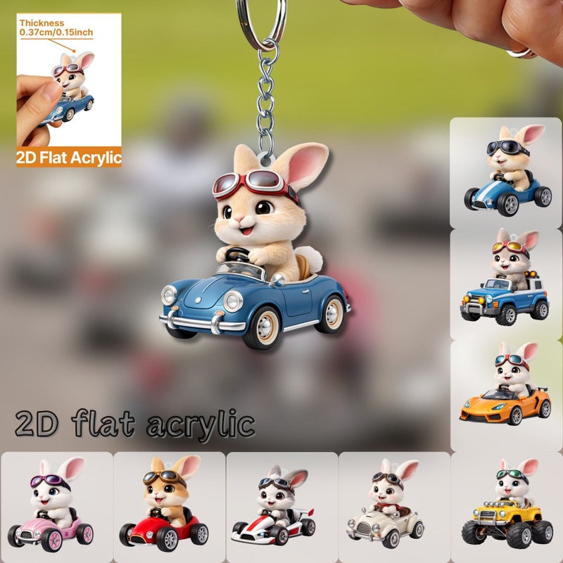 Fun Animal Bumper Car Style C Birthday Home Holiday Party Decoration - Image 1