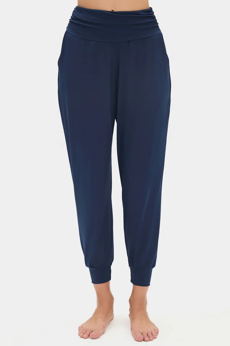 جويستار Women's Beige High Waist Jogger Sweatpants