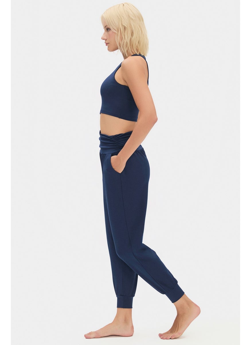 JOYSTAR Women's Beige High Waist Jogger Sweatpants  - Image 2
