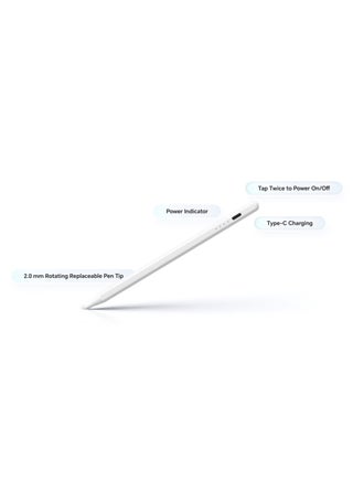 قلم Honor Choice Pencil Lite متوافق مع الهواتف المحمولة والأجهزة اللوحية، لون أبيض - view 5