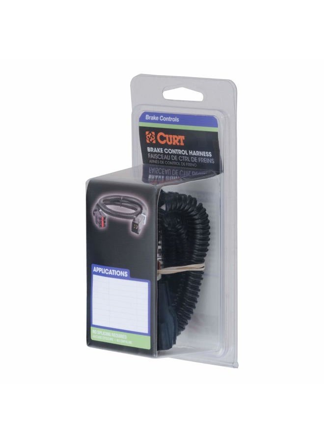 Curt 51452 Quick Plug Electric Trailer Brake Controller Wiring Harness, Select Chevrolet Silverado, Suburban, Tahoe, GMC Sierra, Yukon, Escalade - Image 5