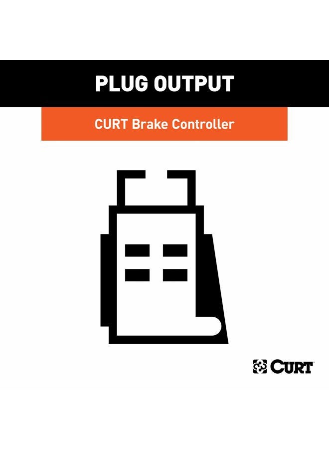 Curt 51452 Quick Plug Electric Trailer Brake Controller Wiring Harness, Select Chevrolet Silverado, Suburban, Tahoe, GMC Sierra, Yukon, Escalade - Image 3