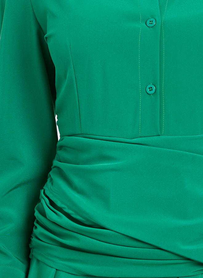 Styli Women Asymmetric Hem A-Line Maxi Dress - Image 4