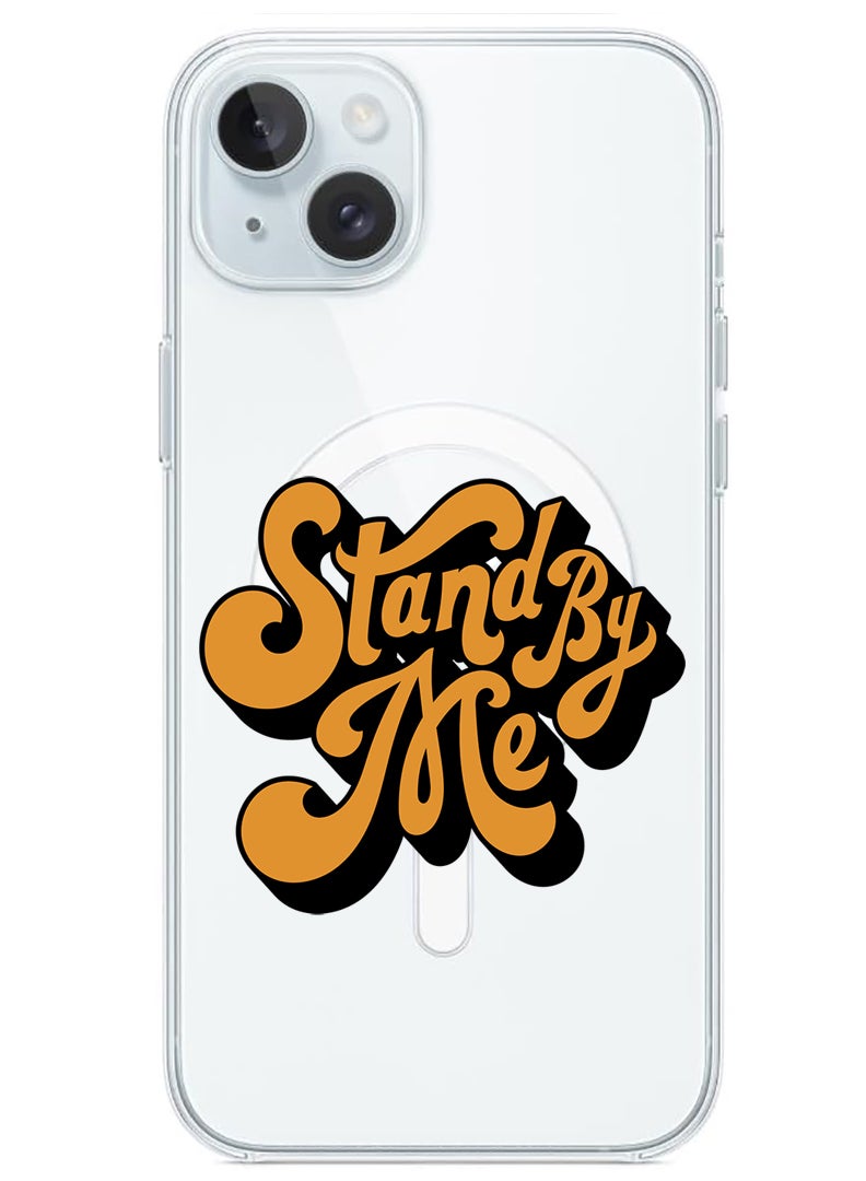 Theodor Magnetic Case for iPhone 15 Plus 6.7-inch Compatible with MagSafe Wireless Charging, Shockproof Phone Bumper Cover Stand by me-01 - Image 1