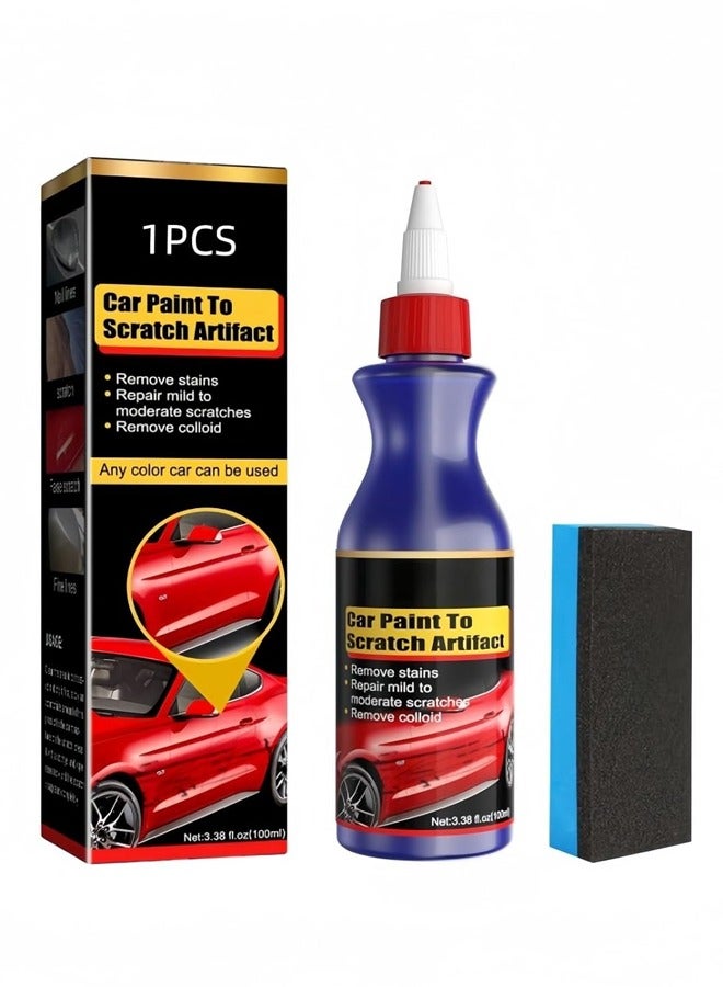 جفكام مزيل خدوش السيارات، مزيل خدوش السيارات للخدوش العميقة، مزيل خدوش السيارات، طقم إصلاح خدوش طلاء السيارات، طقم إصلاح خدوش طلاء السيارات، طقم حائط السيارة (1 قطعة) - Image 1