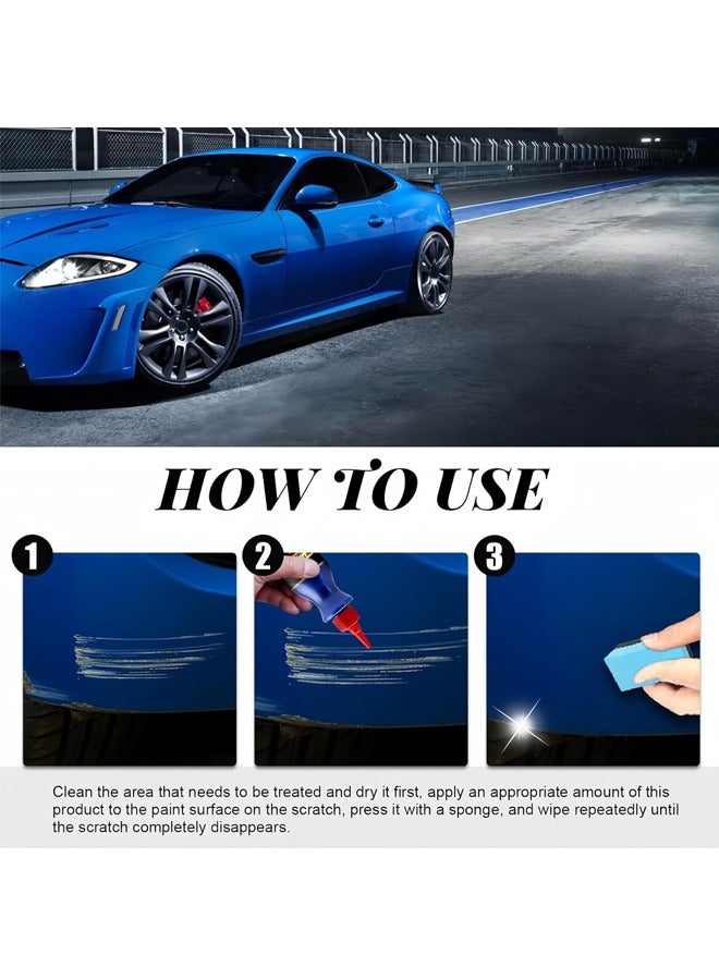 جفكام مزيل خدوش السيارات، مزيل خدوش السيارات للخدوش العميقة، مزيل خدوش السيارات، طقم إصلاح خدوش طلاء السيارات، طقم إصلاح خدوش طلاء السيارات، طقم حائط السيارة (1 قطعة) - Image 4