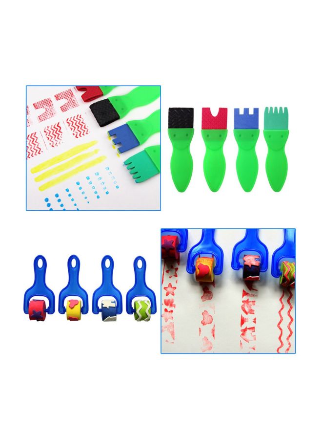 NIBEMINENT 26-Piece Creative Sponge Painting Set - Image 3