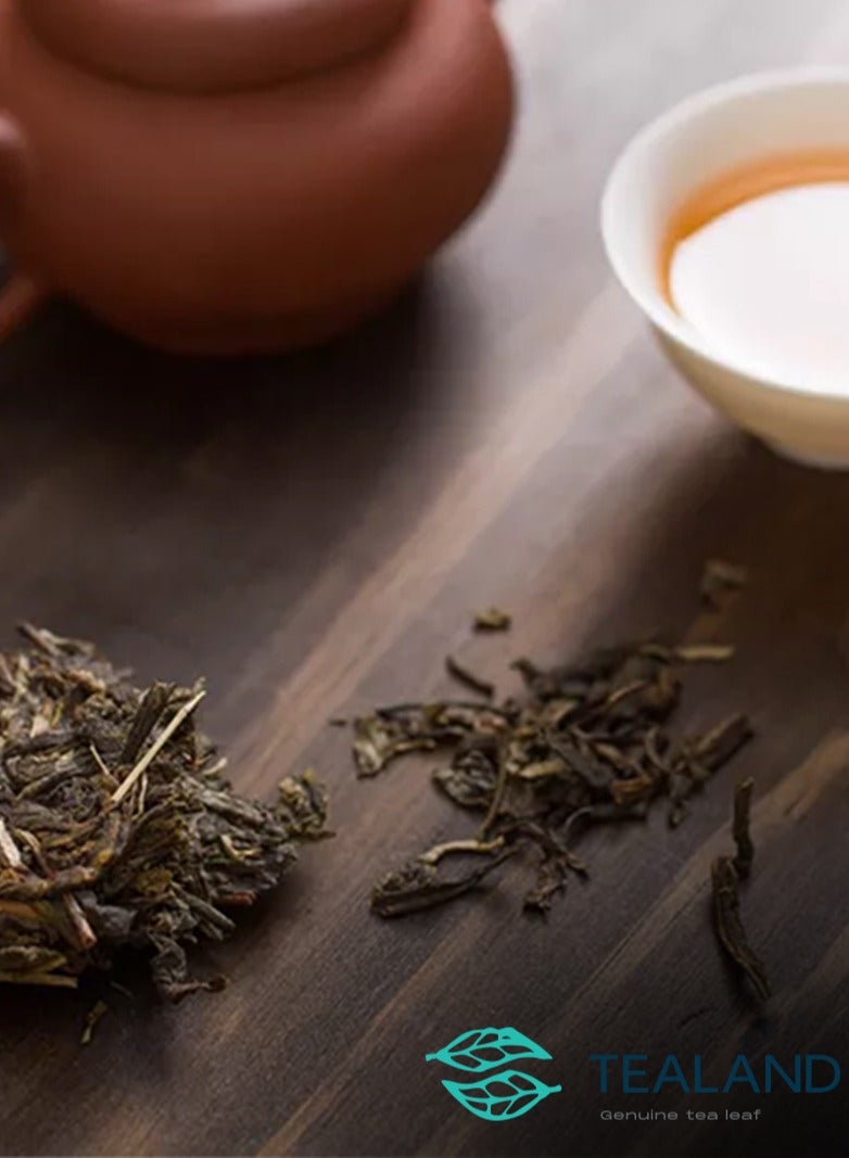 تيلاند ماندرين شو بوير العضوي العطري ذو الأوراق السائبة القوية المنعشة 50 جرام - Image 3