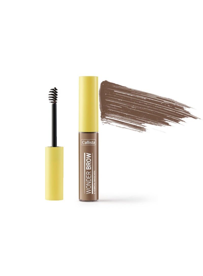 كاليستا ماسكارا الحواجب الملونة 01 جل للحواجب بفرشاة دقيقة لشكل طبيعي ممتلئ ومحدد - Image 3