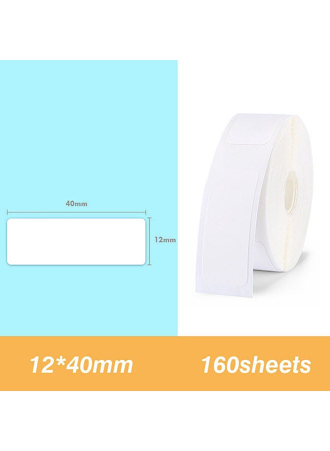 Label Maker Machine Portable Thermal Label Printer Handheld Name Price Sticker Printer Pocket Size BT Wireless Connection with APP 1 Roll Thermal Paper for Home Office Supermarket Store