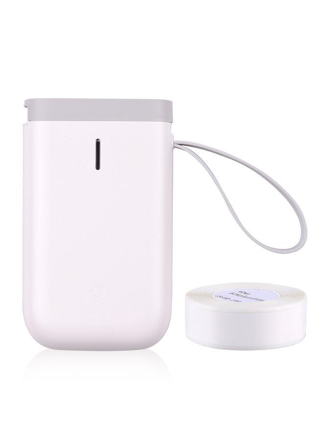 Label Maker Machine Portable Thermal Label Printer Handheld Name Price Sticker Printer Pocket Size BT Wireless Connection with APP 1 Roll Thermal Paper for Home Office Supermarket Store