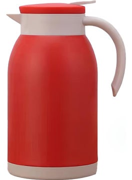 Weather Forecast 304 فولاذ 1.2 لتر عازل مزدوج أحمر للتخييم والنزهات وغلاية الشاي ترموس CIN555KR  - Image 1