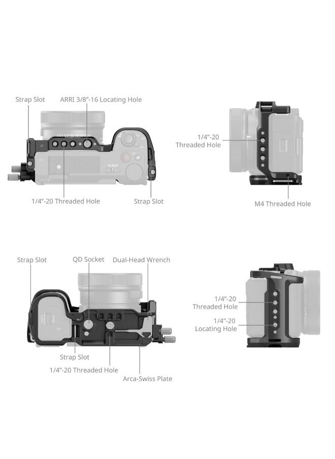 SMALLRIG SmallRig Cage Kit for Sony ZV-E10 II 4867  - Image 3