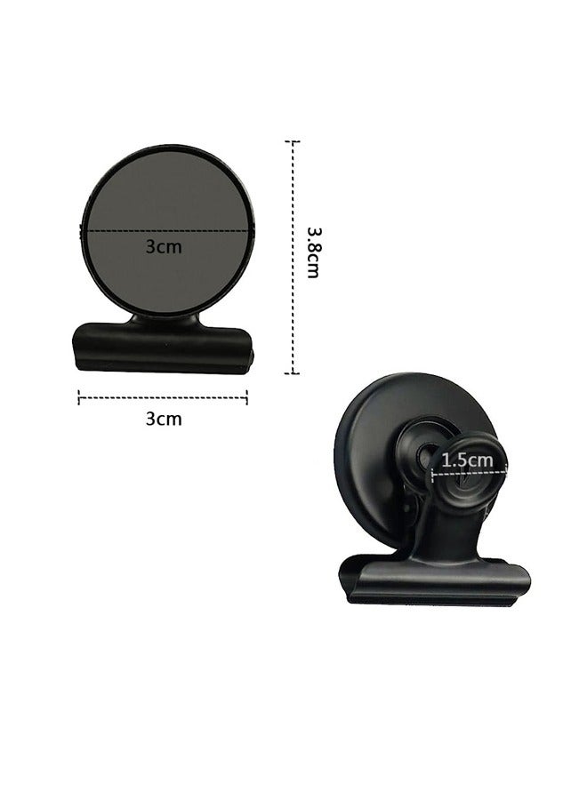 GUSGU 12 قطعة من مغناطيس الثلاجة الثقيلة المغناطيسي كليب ، لوحة بيضاء ، ثلاجة ، خزائن ، والمكاتب ، عرض الصور ، مغناطيس قوي ، 3 سم - Image 2