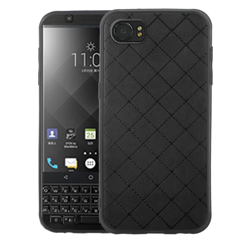 ELISORLI Compatible with Women Men BlackBerry KEYone case Rugged Thin Slim Cell Accessories Anti-Slip Fit Rubber TPU Mobile Phone Full Body Silicone Cover for KEY1 Key 1 One BBB100-1 Women Men Black - Image 2