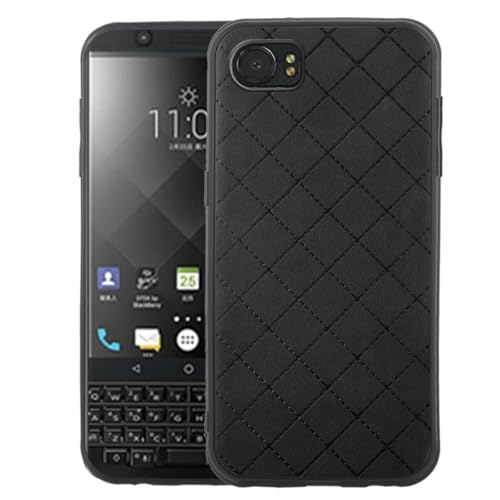ELISORLI Compatible with Women Men BlackBerry KEYone case Rugged Thin Slim Cell Accessories Anti-Slip Fit Rubber TPU Mobile Phone Full Body Silicone Cover for KEY1 Key 1 One BBB100-1 Women Men Black - Image 1