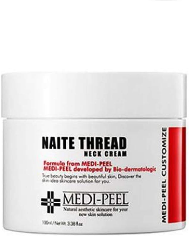 MEDIPEEL Naite Thread Neck Cream AntiAgeing AntiWrinkle Neck Dcollet Cream Neck Care Reduces Wrinkles Gives Skin Elasticity