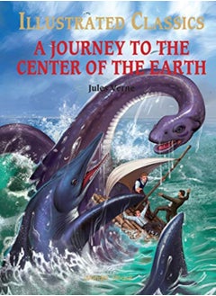 Illustrated Classics Journey To The Center Of The Earth Abridged Novels With Review Questions Ha by Wonder House Books Hardcover 