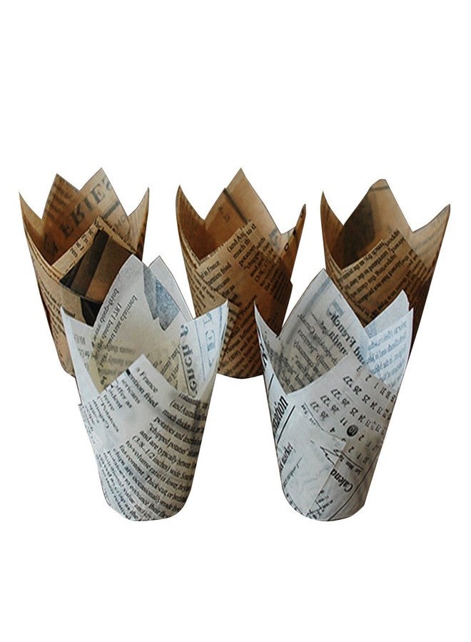 Goege Tulip Baking Cups Cupcake or Muffin Liners Wrappers-Pack of 100 - Image 4