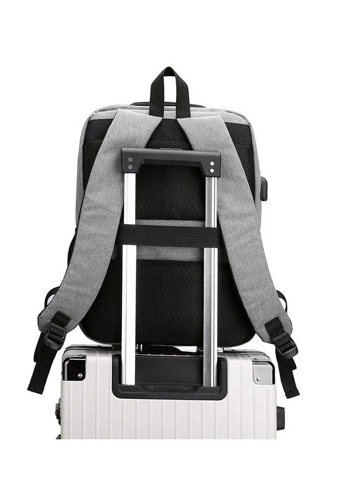 Nariele حقيبة ظهر عصرية جديدة بتصميم مقطع ملون - Image 3