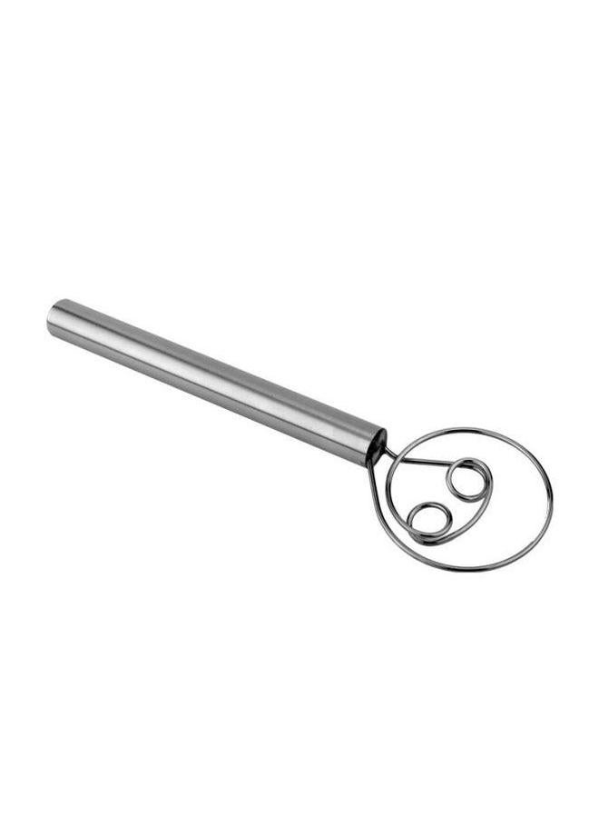 Stainless Steel Coil Flour Beater Mixer And Manual Egg Salad Side Dish Cold Mix Mixer-Color:304 Double Ring Stirrer  - Image 1