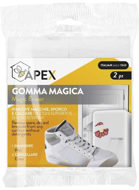 Apex Magic Eraser (Remove Stain & Dirt From Any Surface)- 2 Sponges