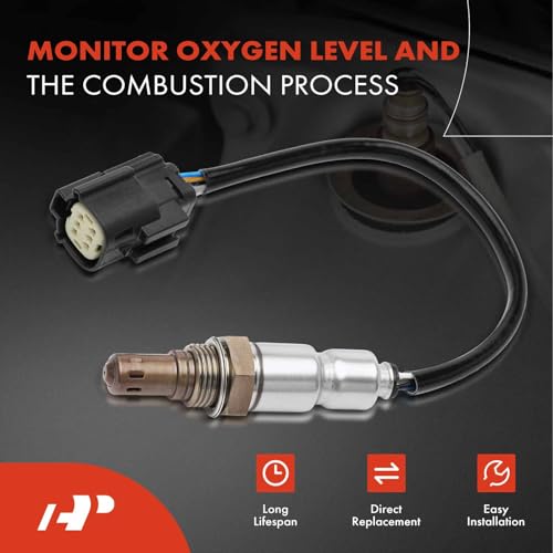 A-Premium O2 Oxygen Sensor Compatible with Ford Mustang 15-17, Edge 15-18, Explorer 16-19, E-350 Super Duty 17-19, Transit-150/250/350 & Lincoln MKT, 3.5L 3.7L 6.8L, Replace# FB5Z9F472A - Image 2