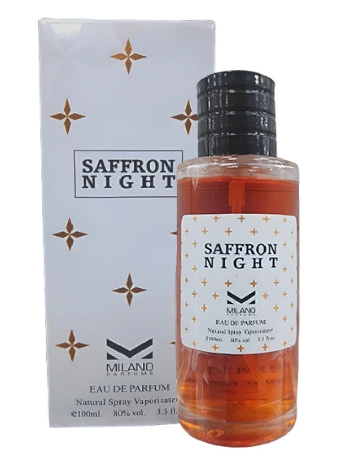 ميلانو 9 قطع عطر زعفران نايت للجنسين 100 مل - Image 2