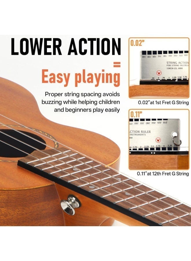 Kmise Professional Ukulele for Adult Beginner, Free Online Lesson 26 inch Tenor Mahogany Ukelele with Ukele Bundle Starter Kit Gig Bag Case, Strap, Tuner, Nylon Strings, Book, Uke Gift Choice - Image 2