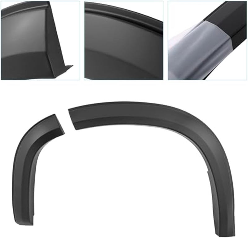 Wivplex Matte Black Mudguards for Mitsubishi Pajero Sport - Image 3