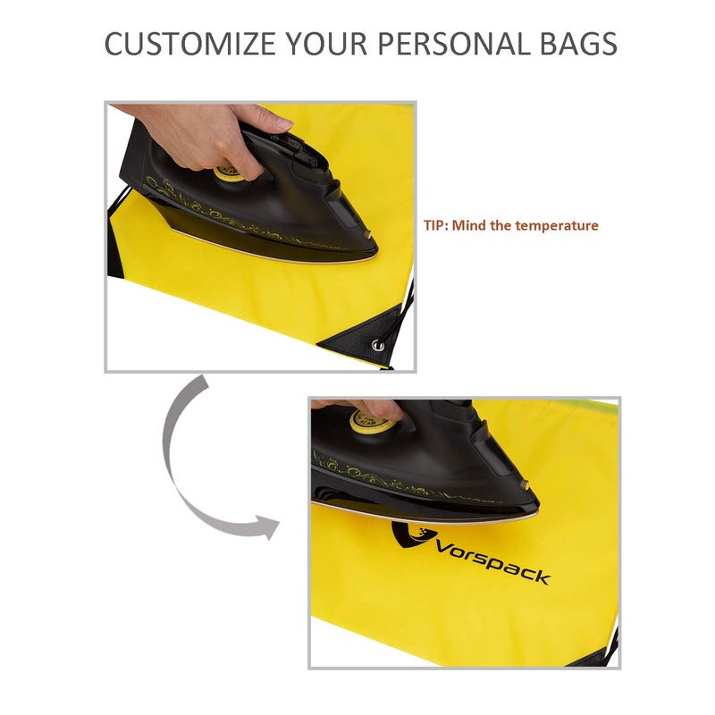 Vorspack Drawstring Backpacks Bulk 10 Pieces of 10 colors String Bags, Customized Gift Bags Goodie Bags for Party Gym Sport Trip - Image 5