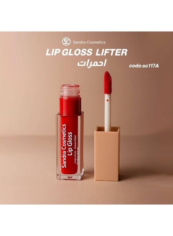 Sandra Cosmetics Lip Gloss Lifter – Hydrating Lip Gloss with Hyaluronic Acid, Long-Lasting Shine, Glossy Finish, Plumping & Moisturizing Formula for Natural Full Lips - Image 5