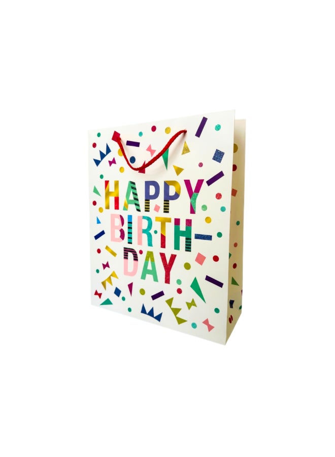 Party Camel Happy Birthday Confetti Gift Bag - Image 2