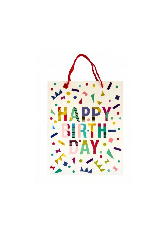 Party Camel Happy Birthday Confetti Gift Bag - Image 1