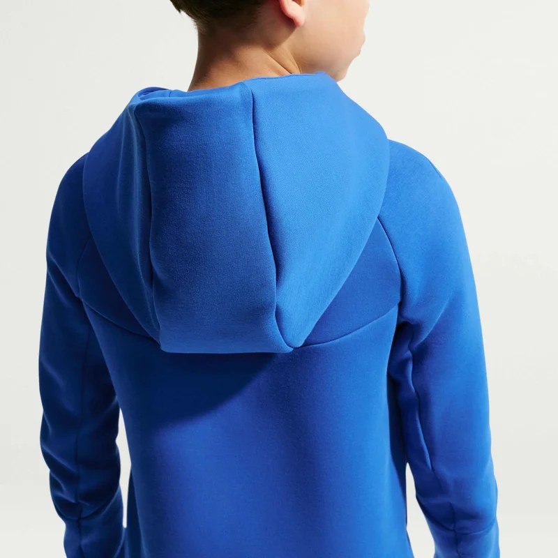 نايكي Kids' France Tech Fleece Full-Zip Hoodie