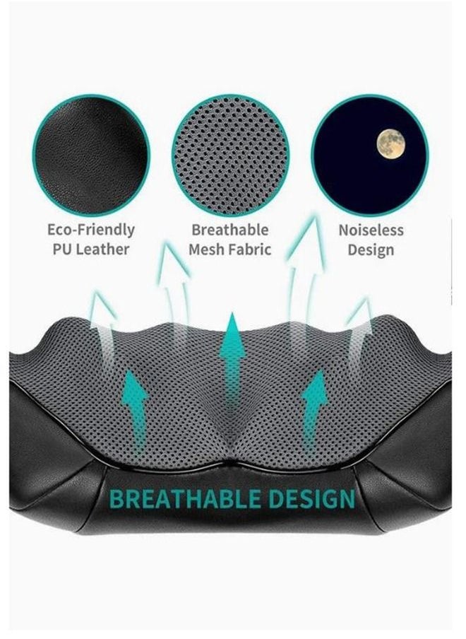 Arabest Neck Back Massager, Shoulder Massager with Heat, Deep Tissue 3D Kneading Pressure Shiatsu Electric Massage for Muscle Pain for Office Chair Car  - Image 5