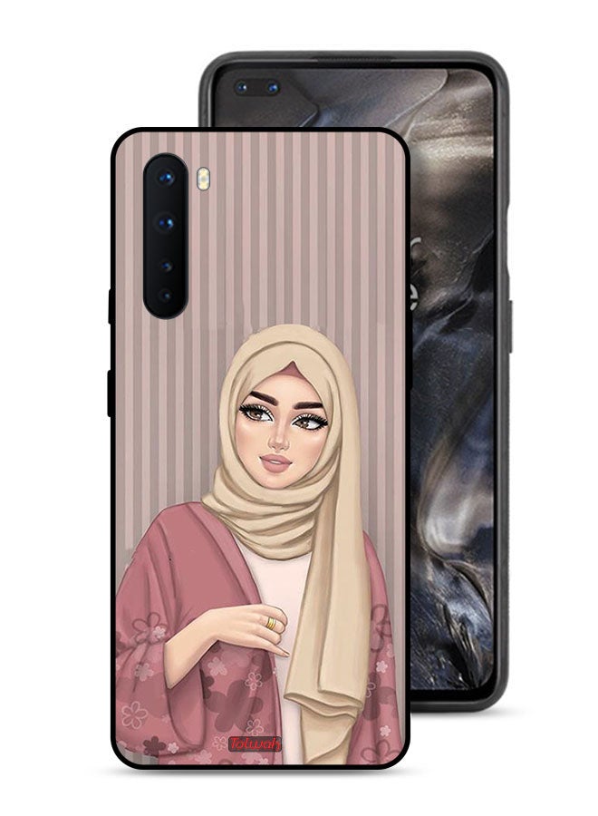 Tolwak OnePlus Nord Protective Case Cover Hijab Girl Art - Image 1