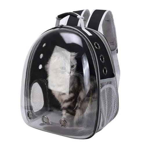 Whitecloud Transforming Homes Ultimate Ventilated Cat Backpack Carrier Secure and Portable Pet Travel Bag with Breathable Design for Outdoor Adventures AT-56 - Image 4