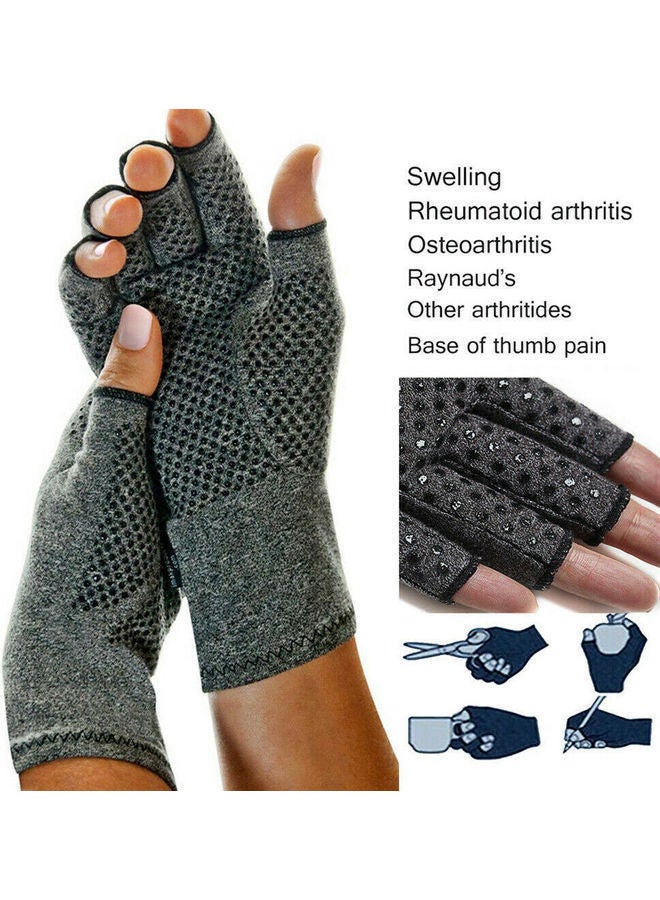 Arthritis Hand Compression Gloves Comfy Fit Breathable Alleviate Rheumatoid Pains Ease Muscle Tension Relieve Carpal Tunnel Ache - Image 5