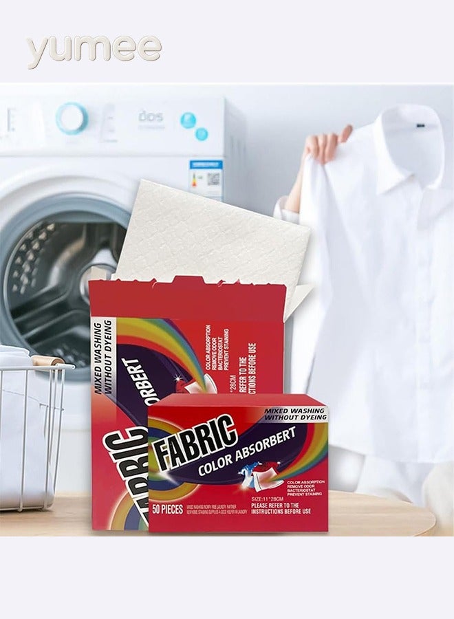 يمي مناديل تجفيف الملابس، 100 قطعة من مناديل نباتية لالتقاط الألوان للحماية من النزيف وإزالة الكهرباء الساكنة، منعم لطيف للملابس - مثالية لغسيل الملابس في المنزل والشقق - Image 5