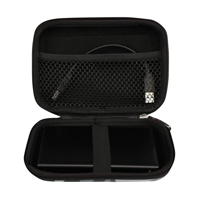 GadgetBite Hard Disk Case External Printed Hard Drive Disk Enclosure Portable Carrying EVA Case Cover Pouch Casing for 2.5-Inch Hard Drive (Swan Design) - Image 3