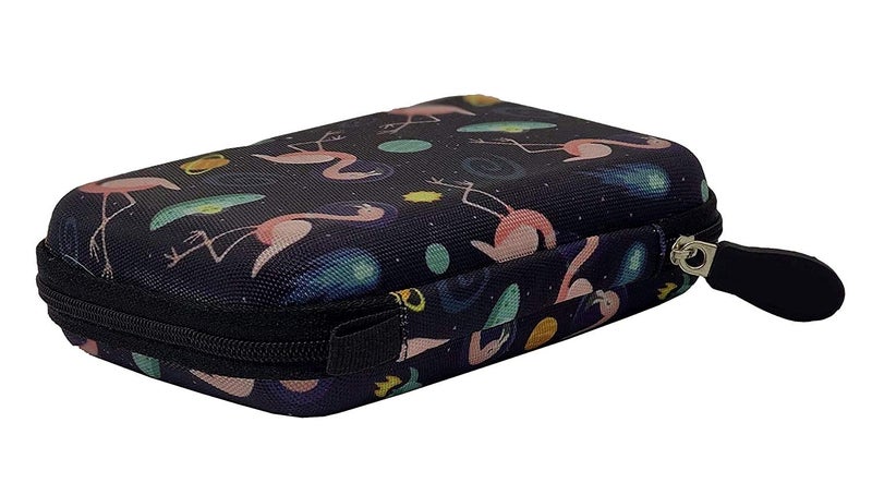 GadgetBite Hard Disk Case External Printed Hard Drive Disk Enclosure Portable Carrying EVA Case Cover Pouch Casing for 2.5-Inch Hard Drive (Swan Design) - Image 5