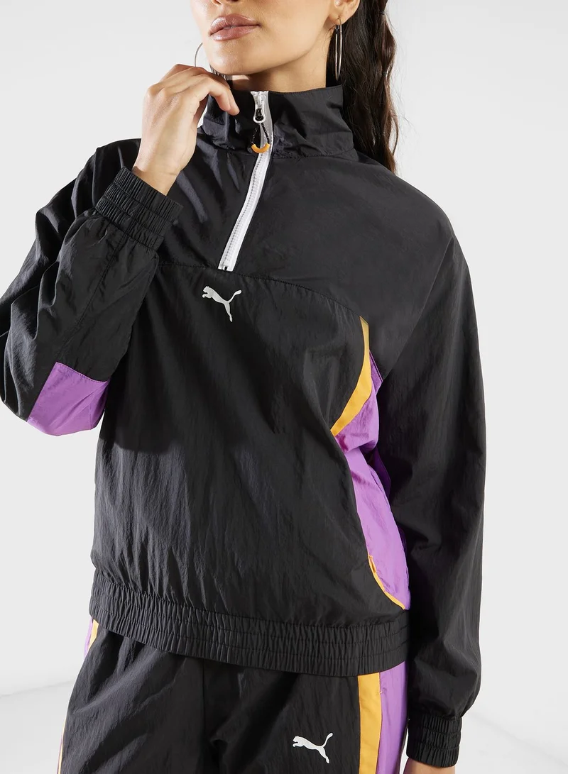 PUMA Cellerator Relaxed Half Zip Jacket
