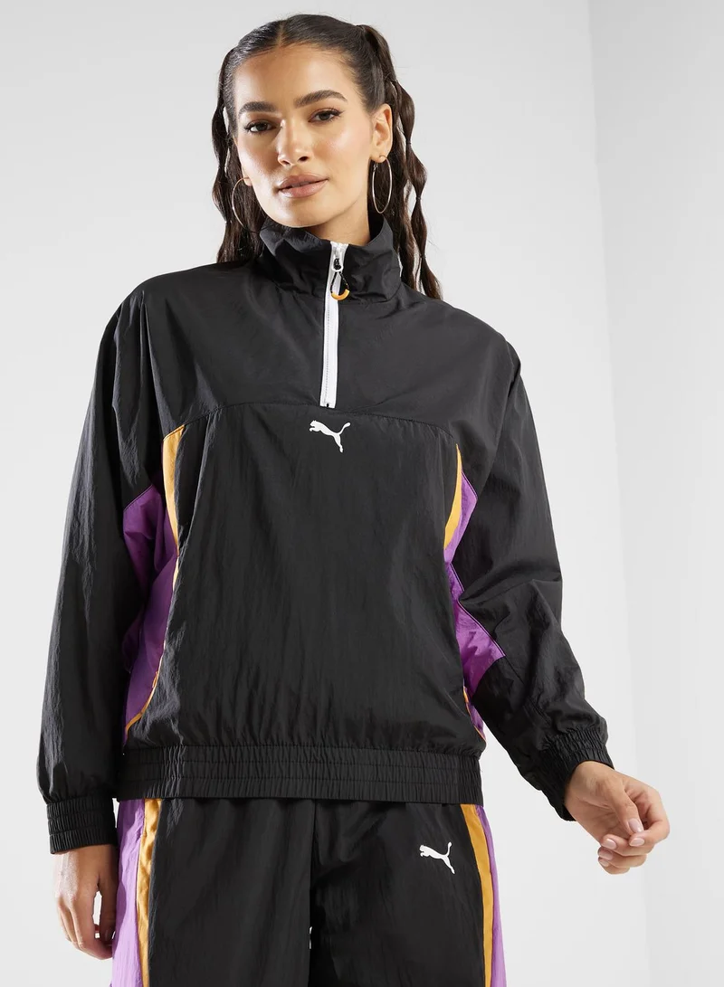 PUMA Cellerator Relaxed Half Zip Jacket